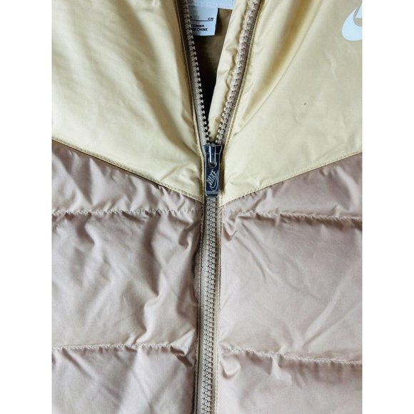 Nike Therma Fit Windrunner Goose Down Fill Puffer Vest Jacket Womens Small - Picture 6 of 10